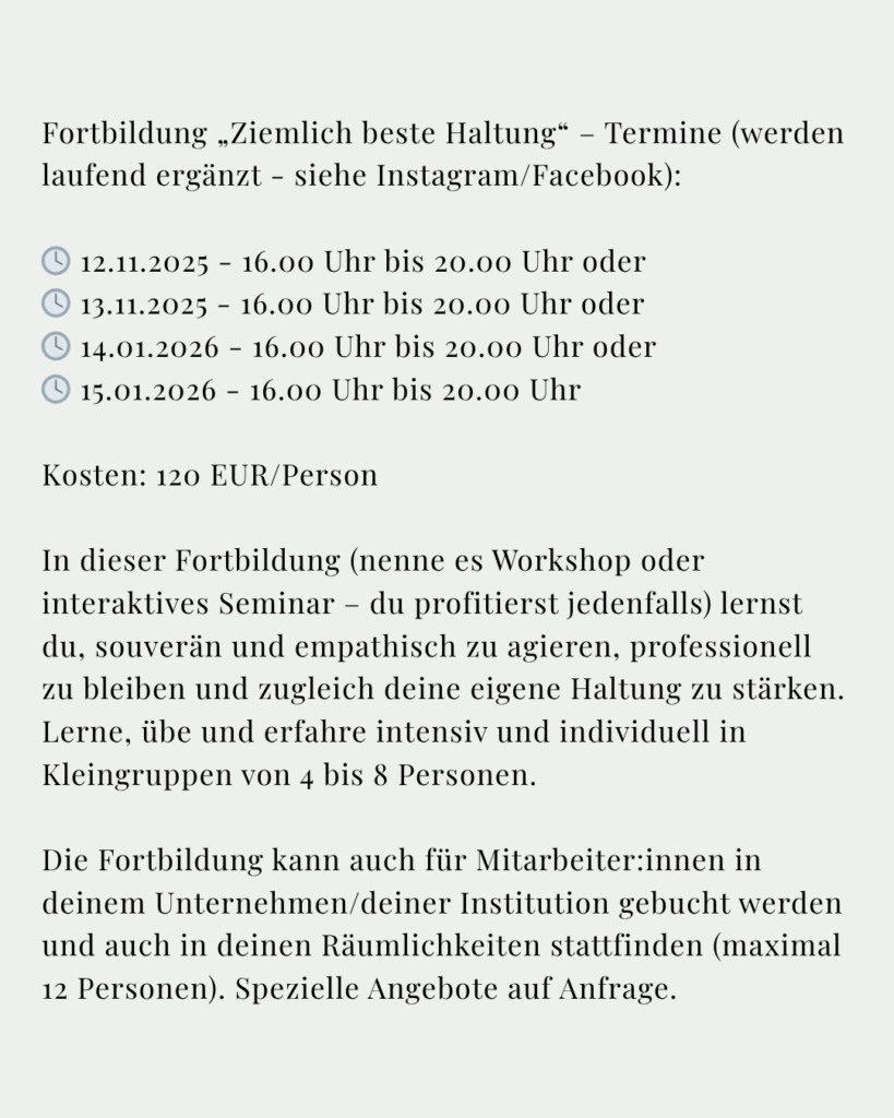 Ziemlich beste Haltung 7